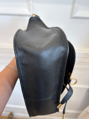 Chloé Black Leather Medium Marcie Carry Bag