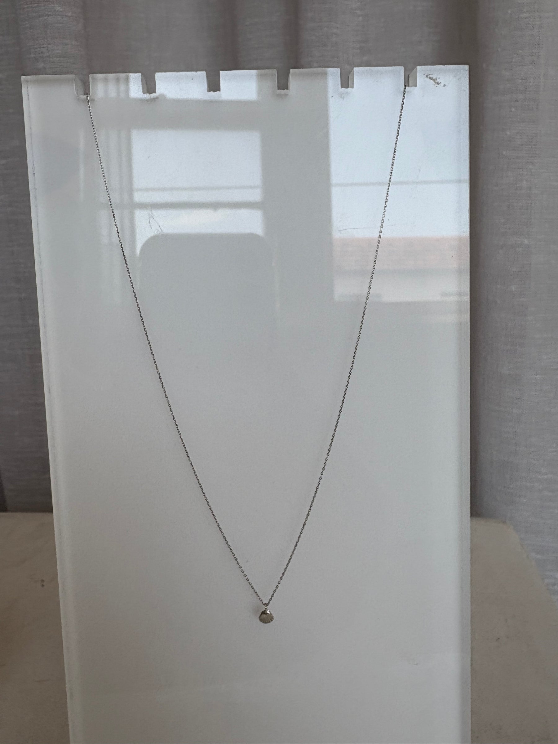 Sarah & Sebastian Silver Mini Shell Pendant Necklace