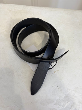 Isabel Marant Black Leather Lecce Belt