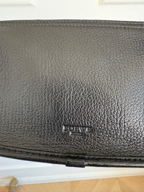 Loewe Black Grained Leather Mini Shoulder Bag