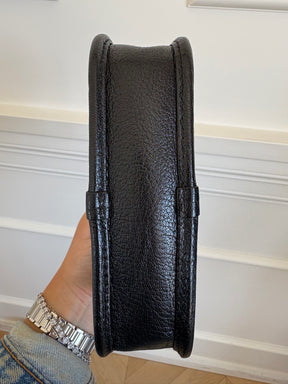 Loewe Black Grained Leather Mini Shoulder Bag