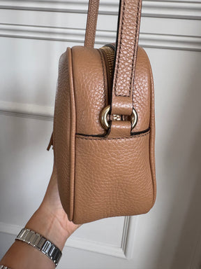 Gucci Beige Leather Soho Disco Bag