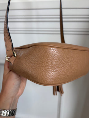 Gucci Beige Leather Soho Disco Bag