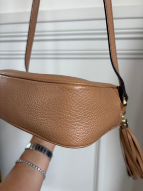 Gucci Beige Leather Soho Disco Bag