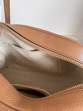 Gucci Beige Leather Soho Disco Bag