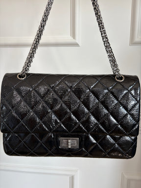 Chanel 2.55 Reissue Patent Leather Handbag Jumbo