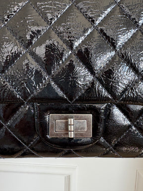 Chanel 2.55 Reissue Patent Leather Handbag Jumbo