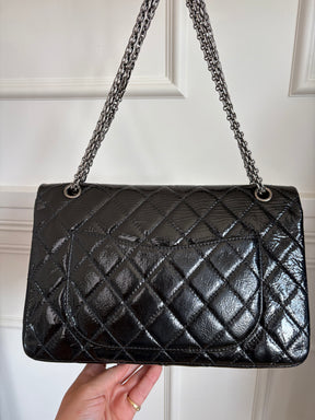 Chanel 2.55 Reissue Patent Leather Handbag Jumbo