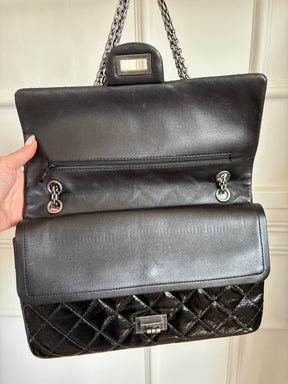 Chanel 2.55 Reissue Patent Leather Handbag Jumbo