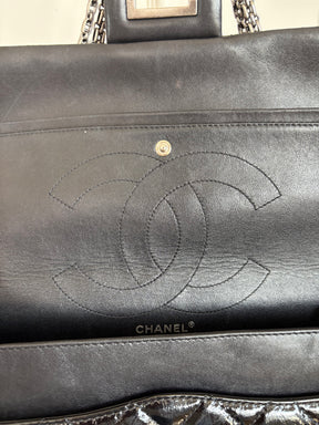 Chanel 2.55 Reissue Patent Leather Handbag Jumbo