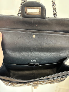 Chanel 2.55 Reissue Patent Leather Handbag Jumbo