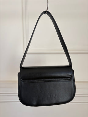 Diesel Black Leather IDR-Iconic Shoulder Bag