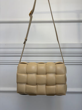 Bottega Veneta Beige Padded Casette Bag