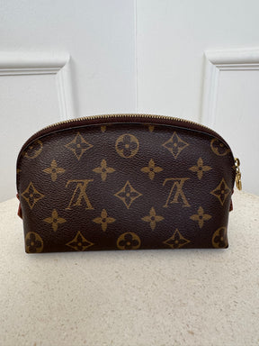 Louis Vuitton Canvas Monogram Cosmetic Pouch