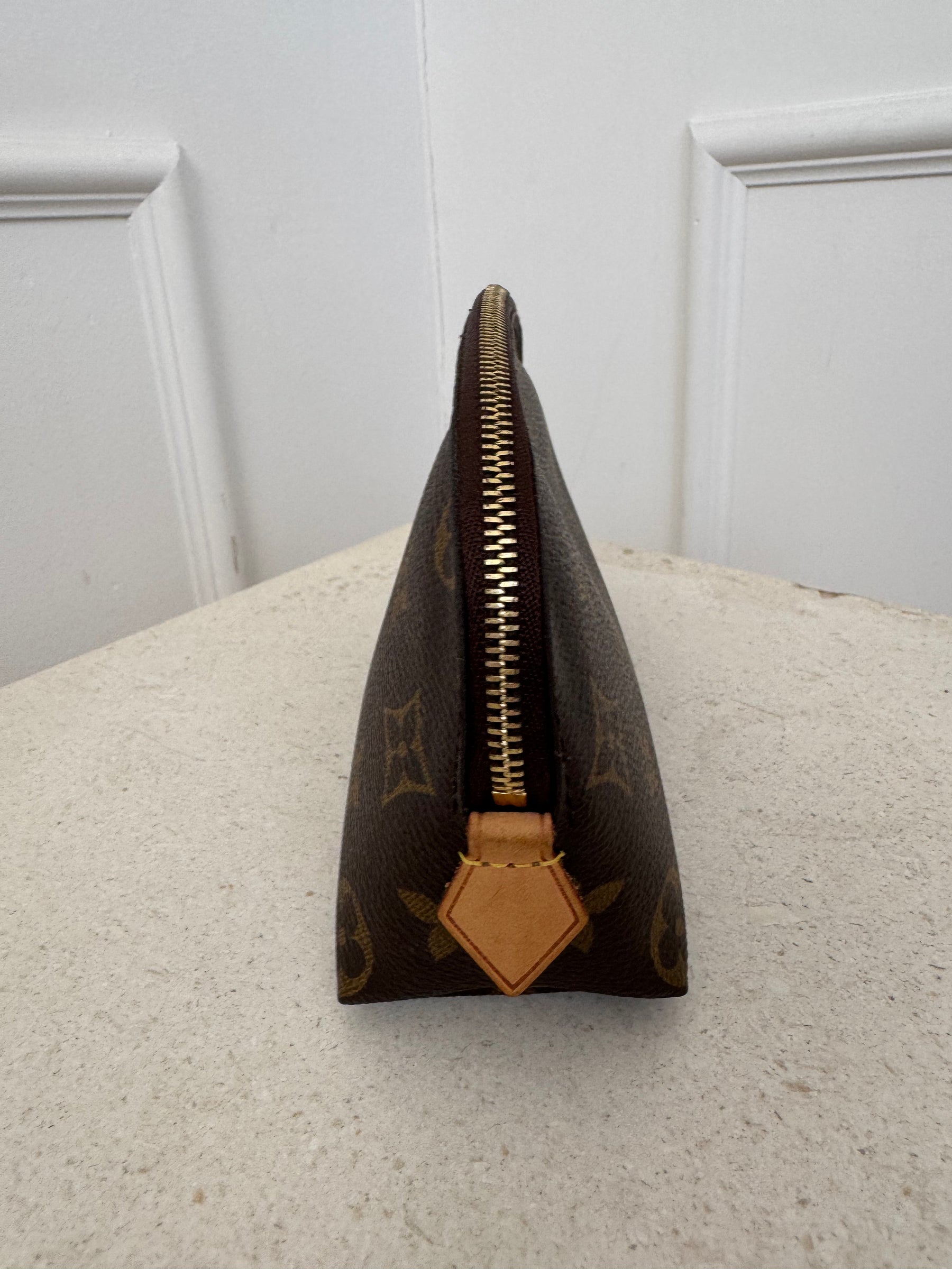 Louis Vuitton Canvas Monogram Cosmetic Pouch