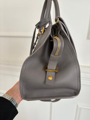 YSL Monogram Cabas leather crossbody bag