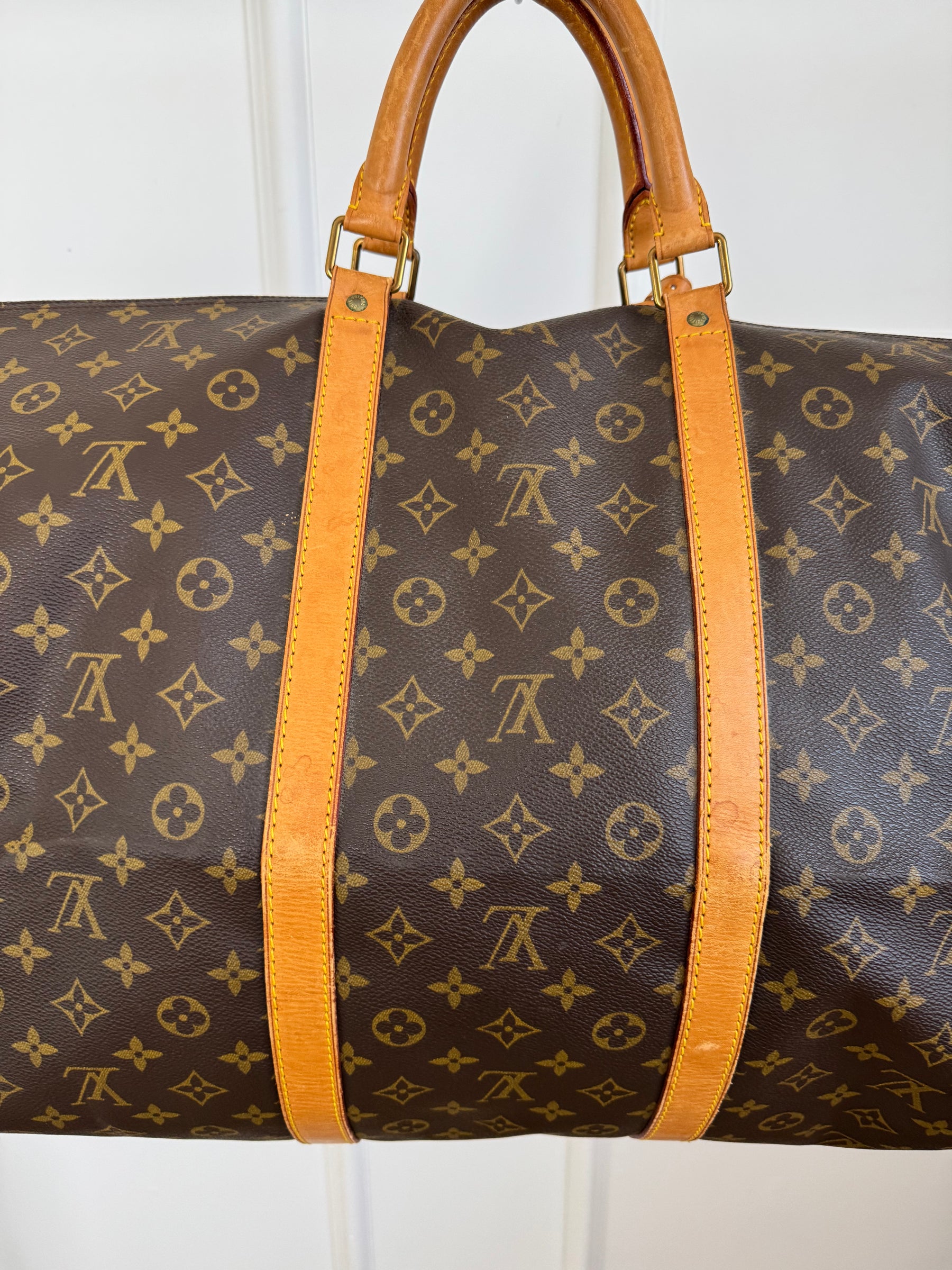 Louis Vuitton Canvas Monogram Keepall 50