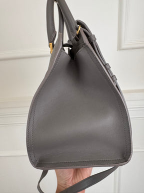 YSL Monogram Cabas leather crossbody bag