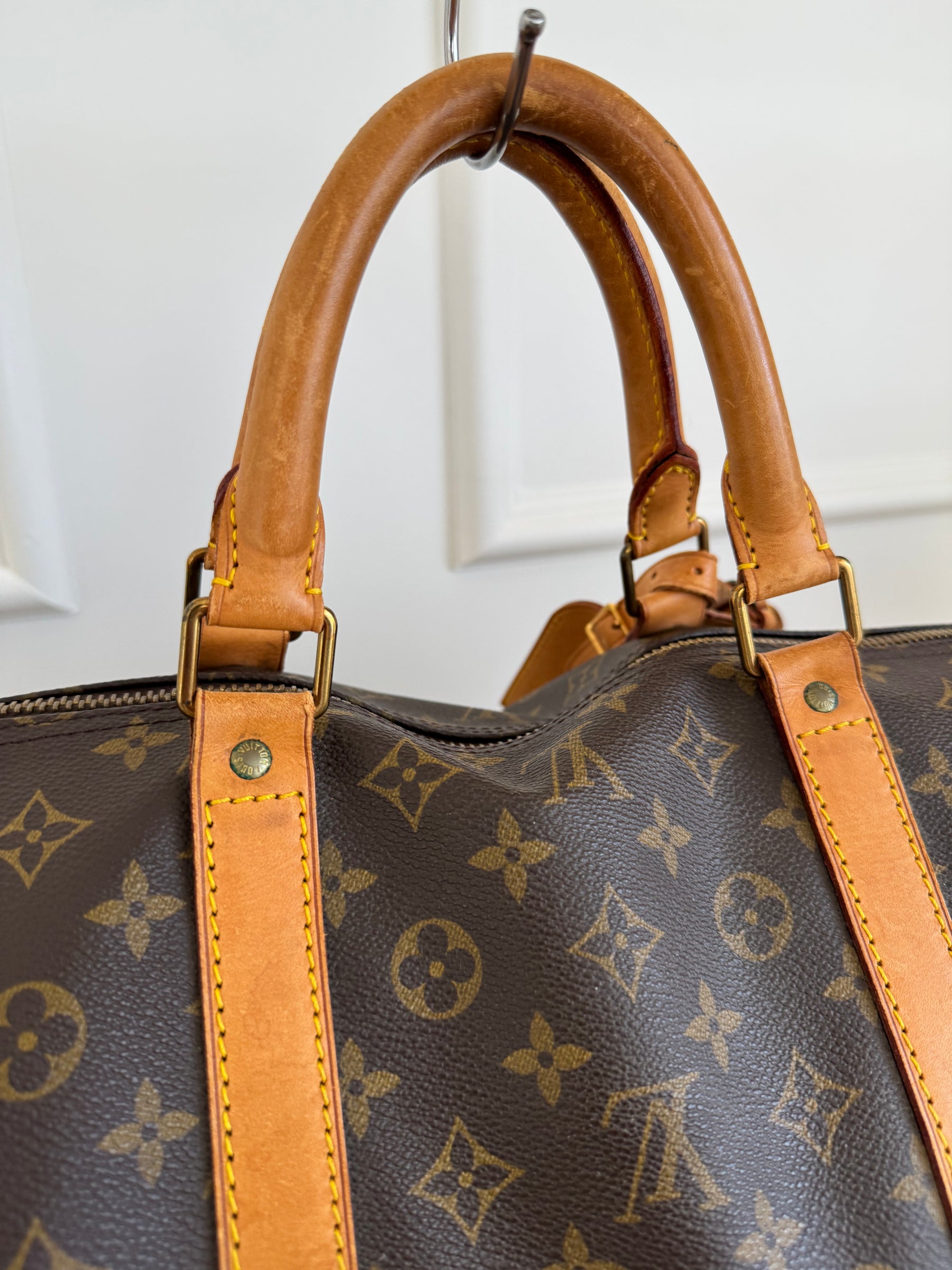 Louis Vuitton Canvas Monogram Keepall 50