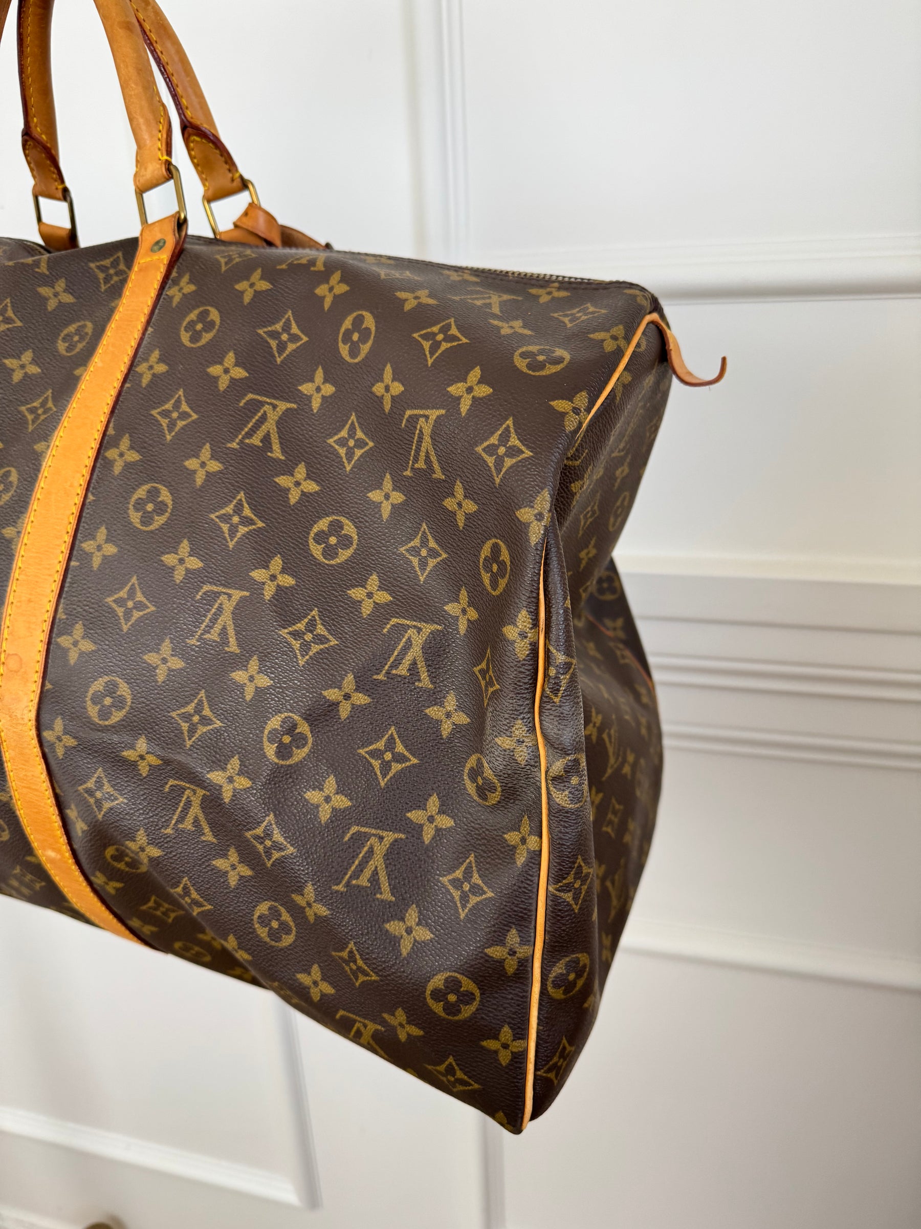 Louis Vuitton Canvas Monogram Keepall 50
