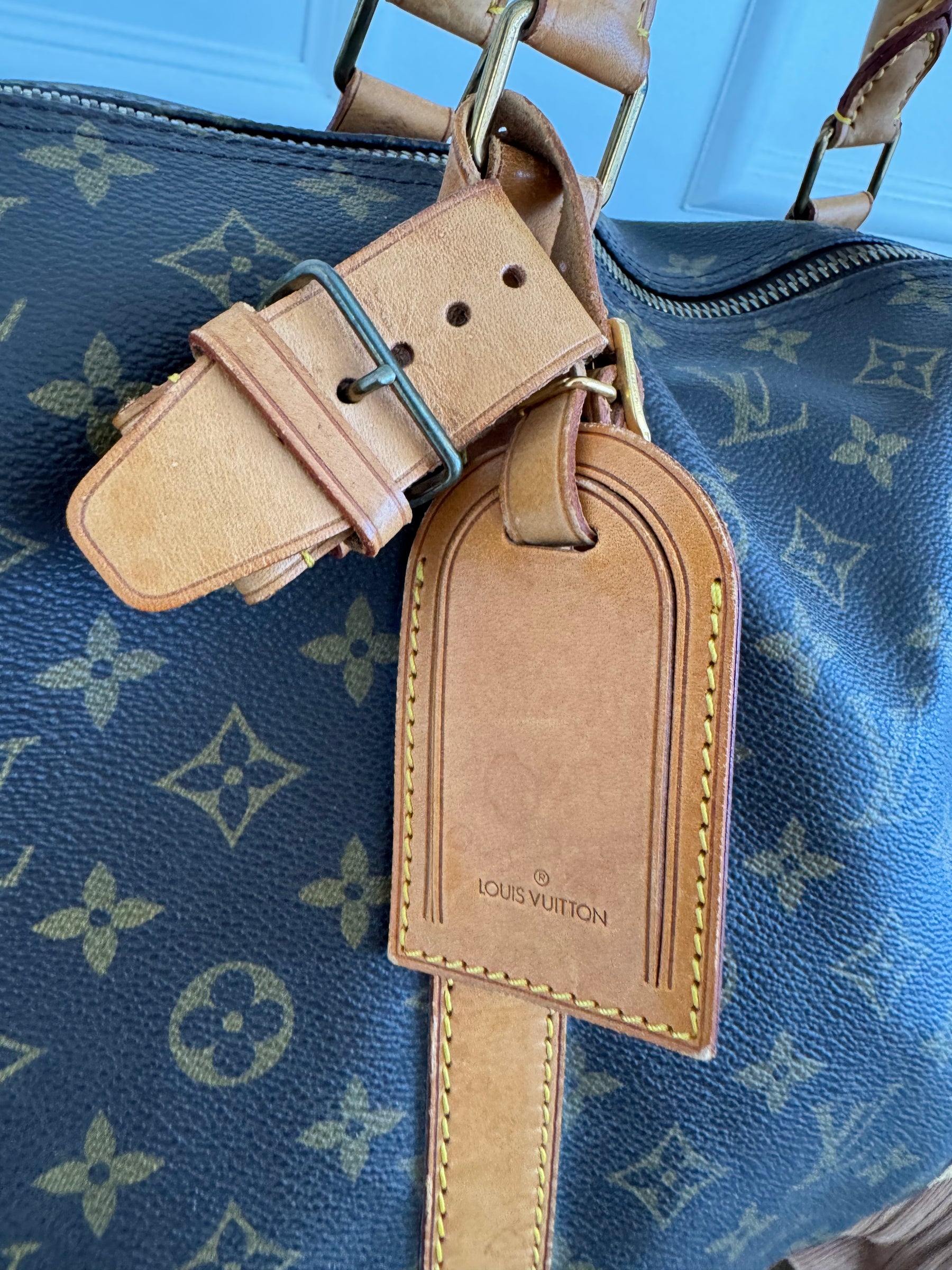 Louis Vuitton Canvas Monogram Keepall 50