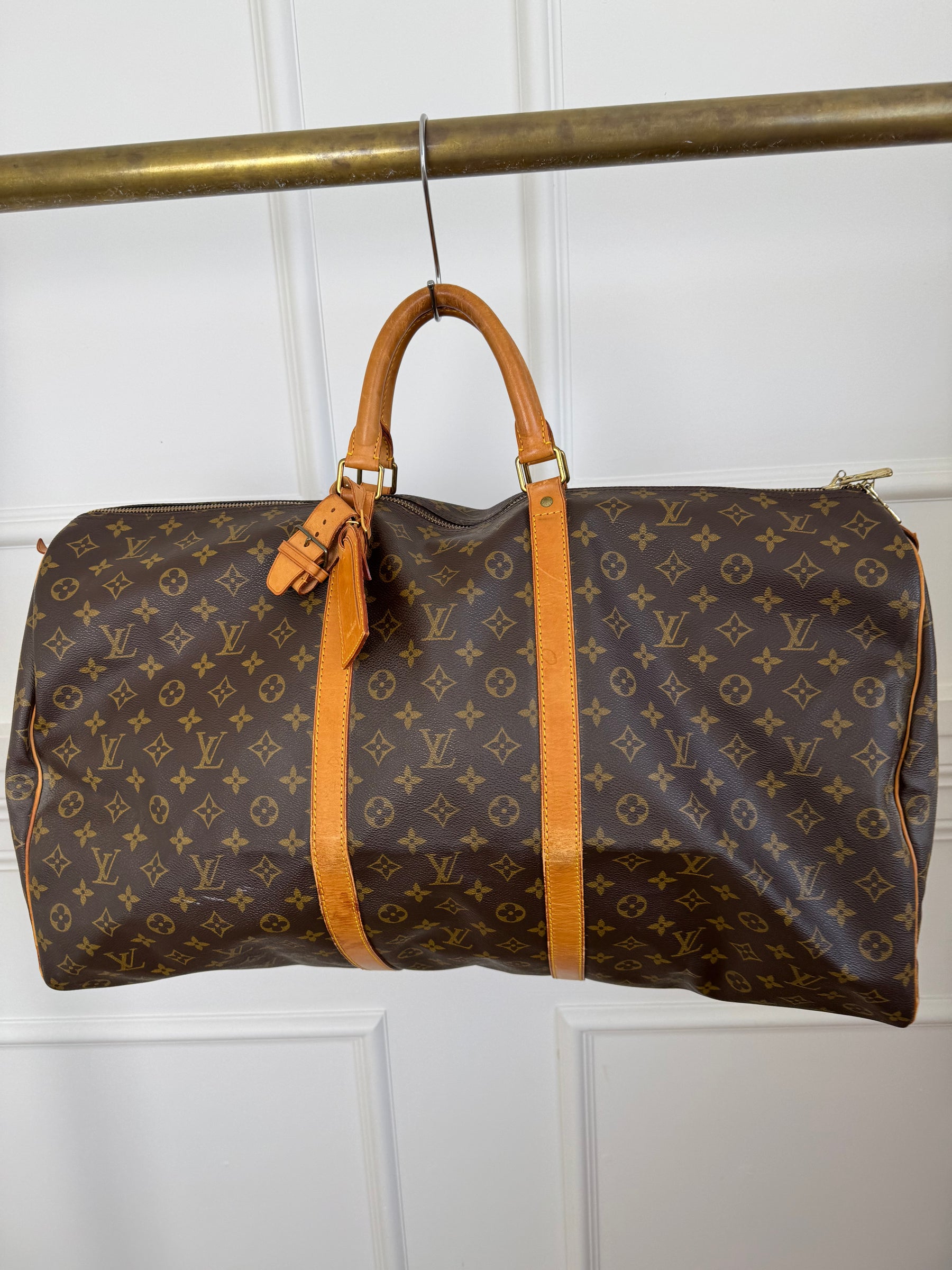 Louis Vuitton Canvas Monogram Keepall 50