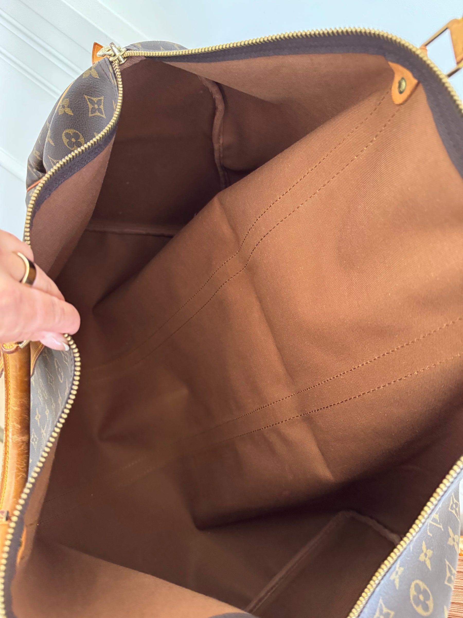 Louis Vuitton Canvas Monogram Keepall 50