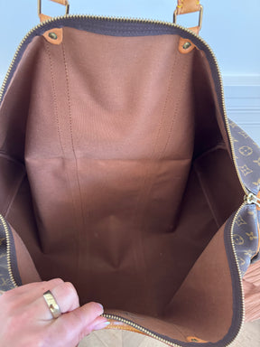 Louis Vuitton Canvas Monogram Keepall 50
