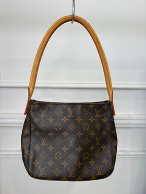 Louis Vuitton Canvas Monogram Looping shoulder Bag