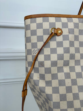Louis Vuitton Neverfull GM Tote Damier Azur Canvas