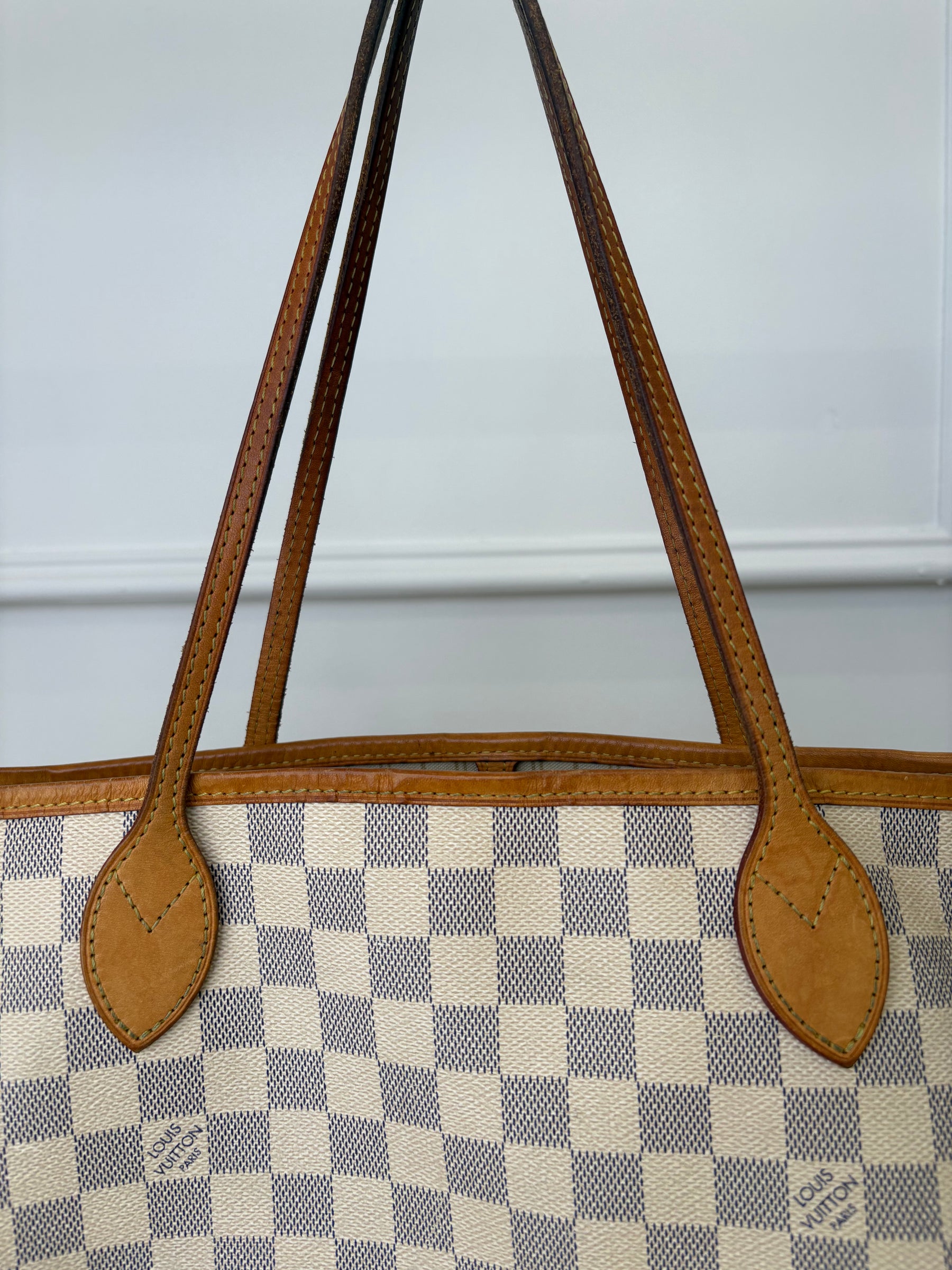 Louis Vuitton Neverfull GM Tote Damier Azur Canvas