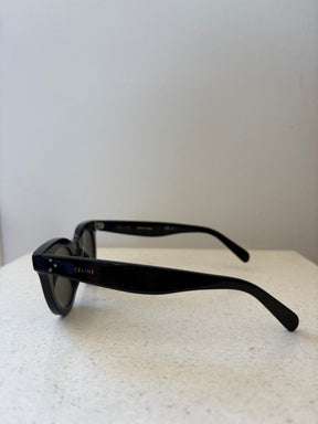 Celine Black Round Sunglasses