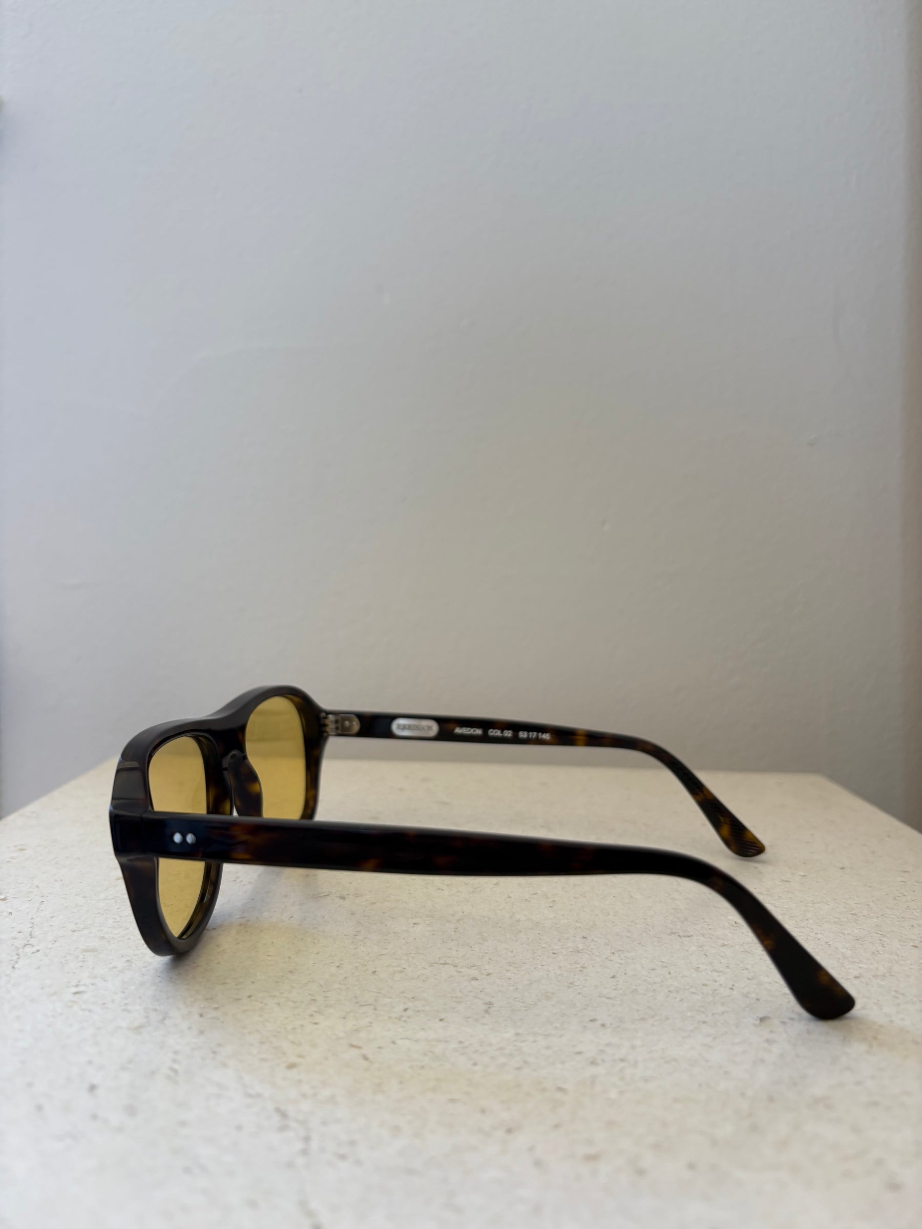 P Johnson Avedon Dark Havana Sunglasses