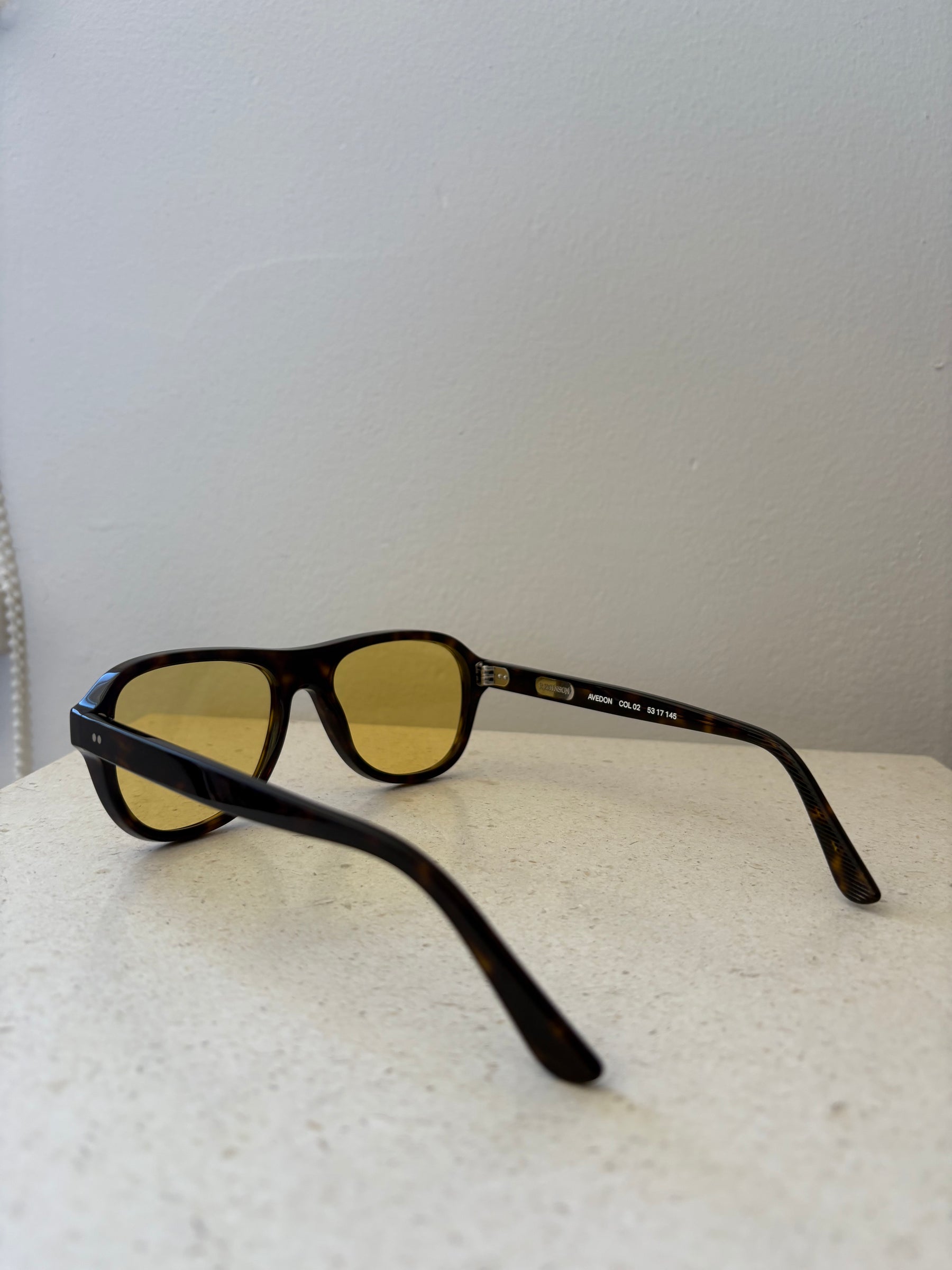 P Johnson Avedon Dark Havana Sunglasses