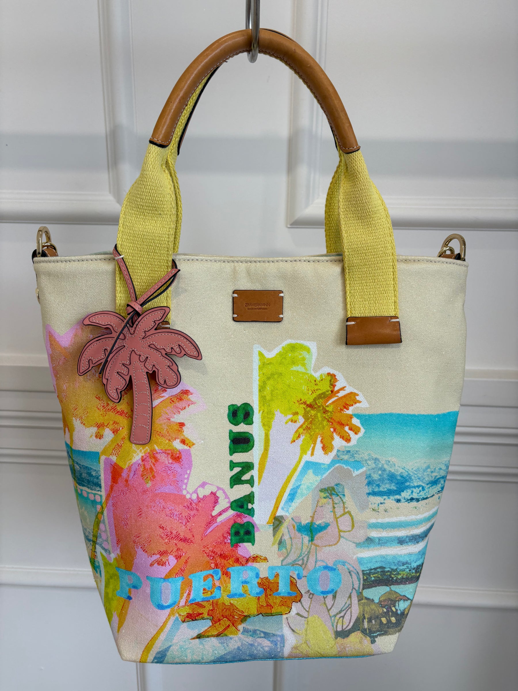 Zimmermann Printed Beach Tote With Shoulder Strap
