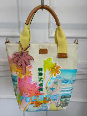 Zimmermann Printed Beach Tote With Shoulder Strap