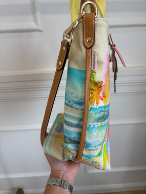 Zimmermann Printed Beach Tote With Shoulder Strap