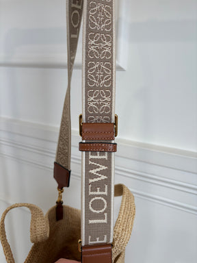 Loewe Raffia Slit Crossbody Bag