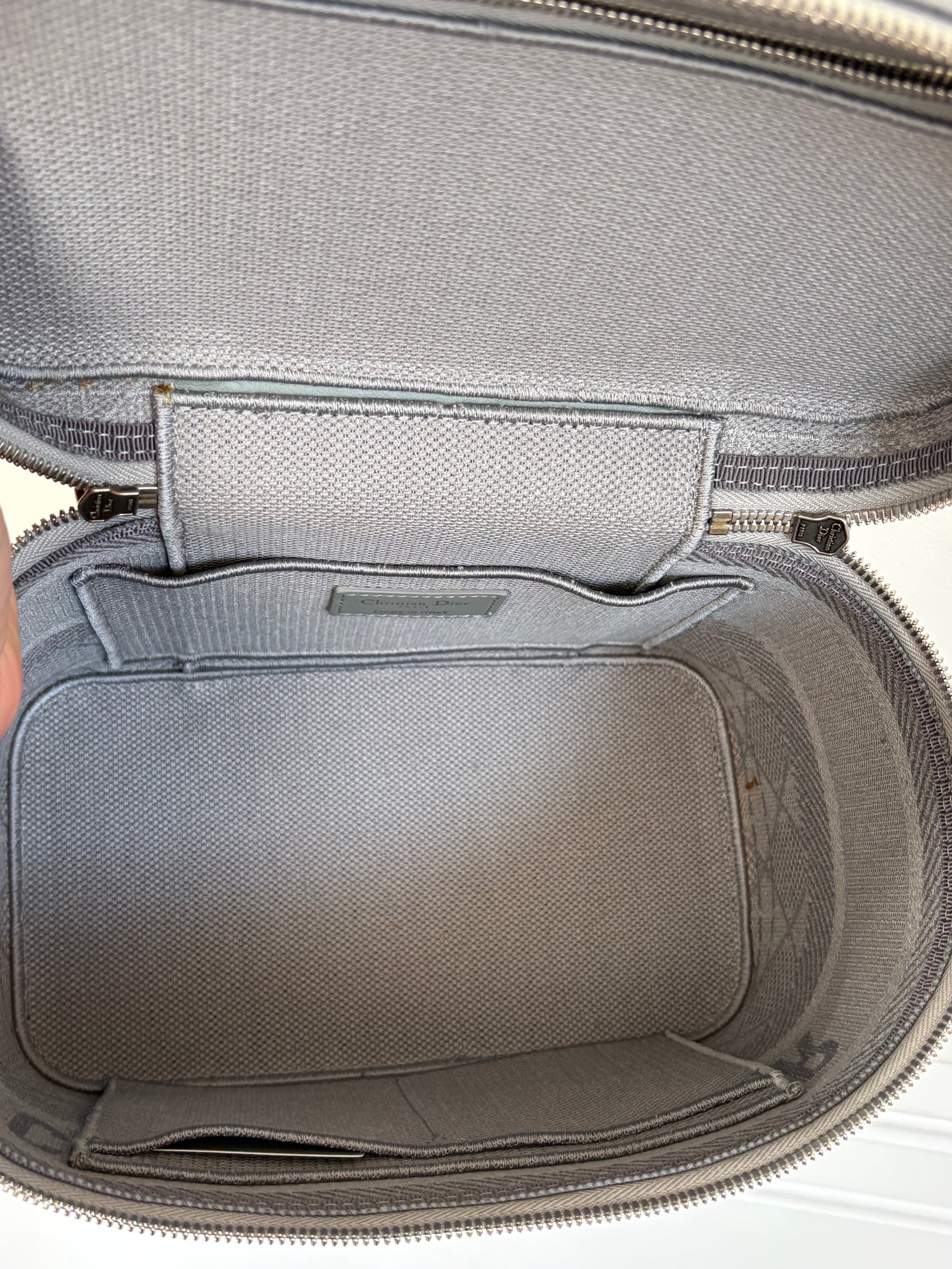 Dior Travel Vanity Case Grey