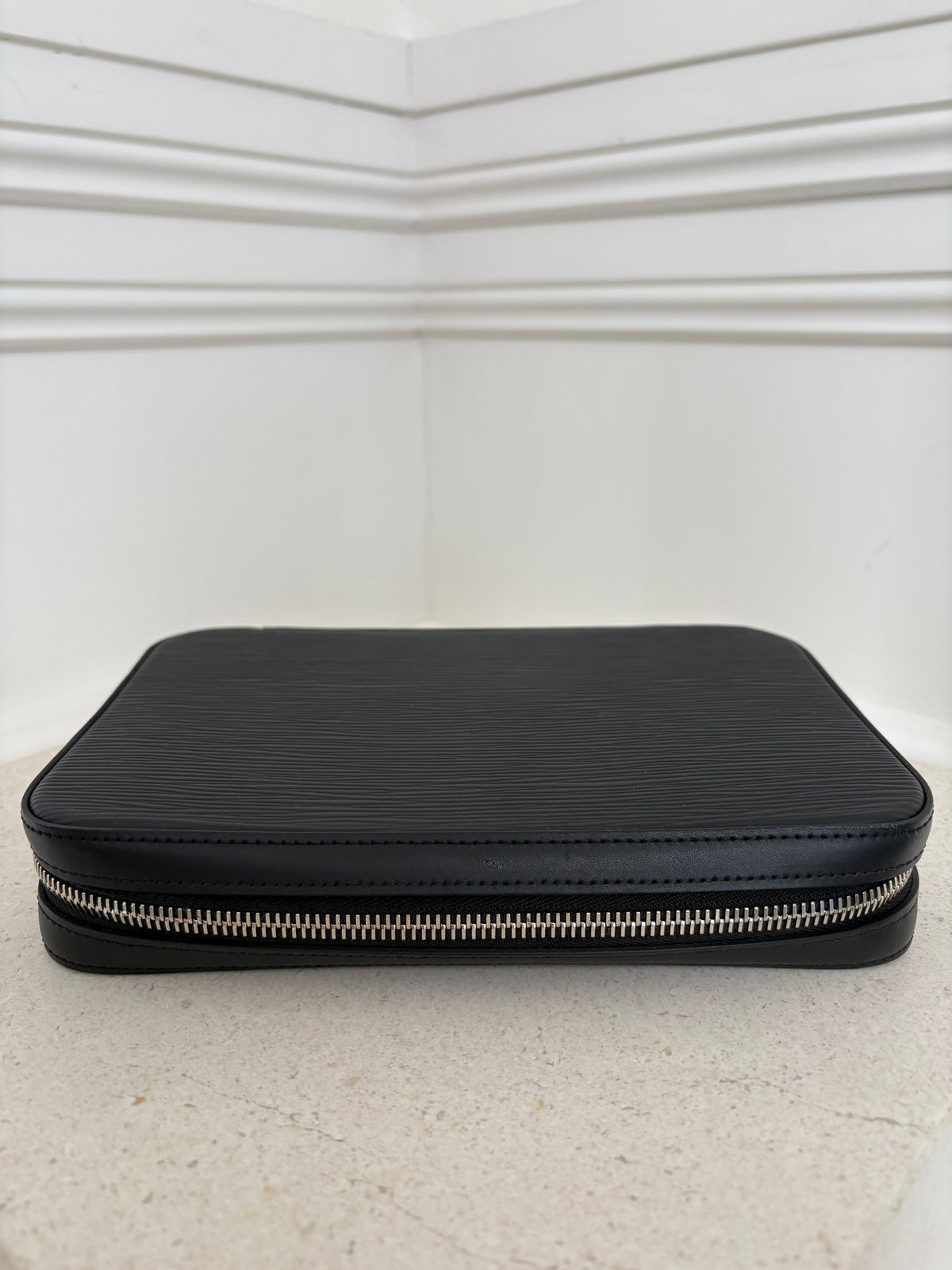 Louis Vuitton Dandy Epi Wallet In Black