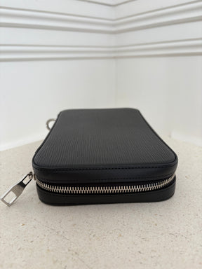 Louis Vuitton Dandy Epi Wallet In Black
