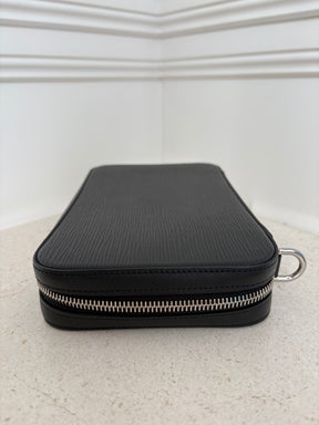 Louis Vuitton Dandy Epi Wallet In Black