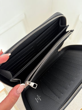 Louis Vuitton Dandy Epi Wallet In Black