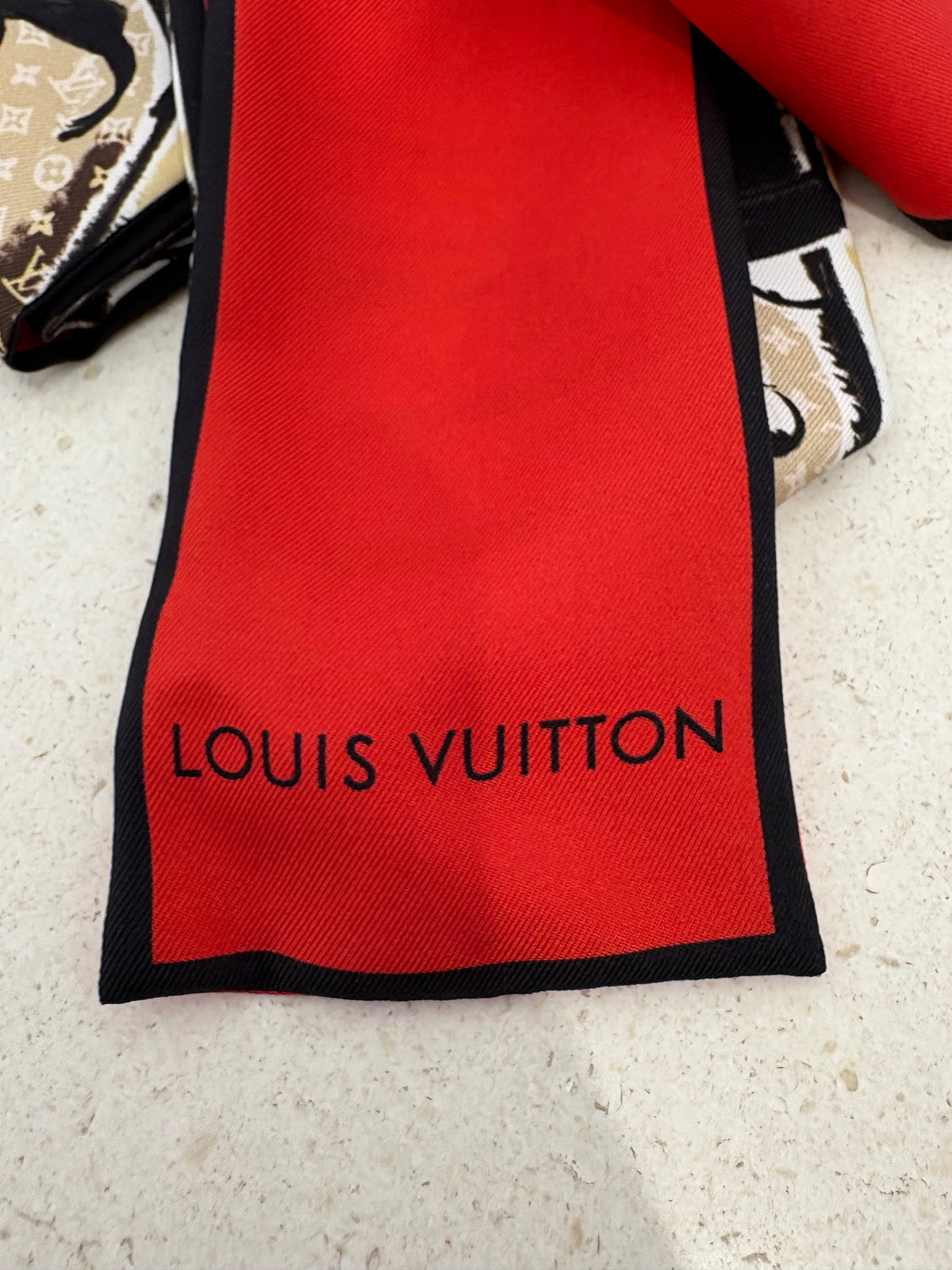 Louis Vuitton Silk Monogram Bandeau