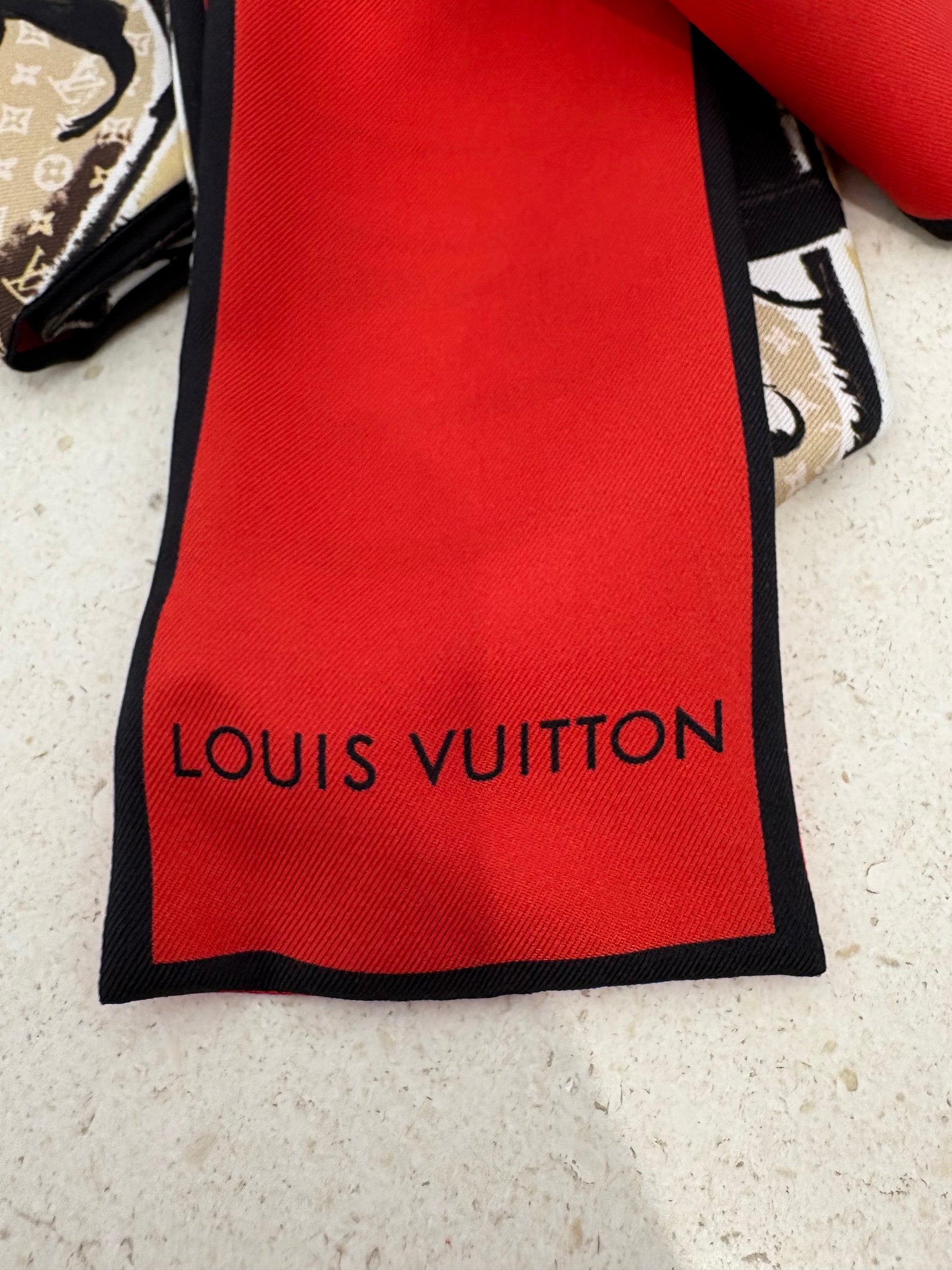 Louis Vuitton Silk Monogram Bandeau
