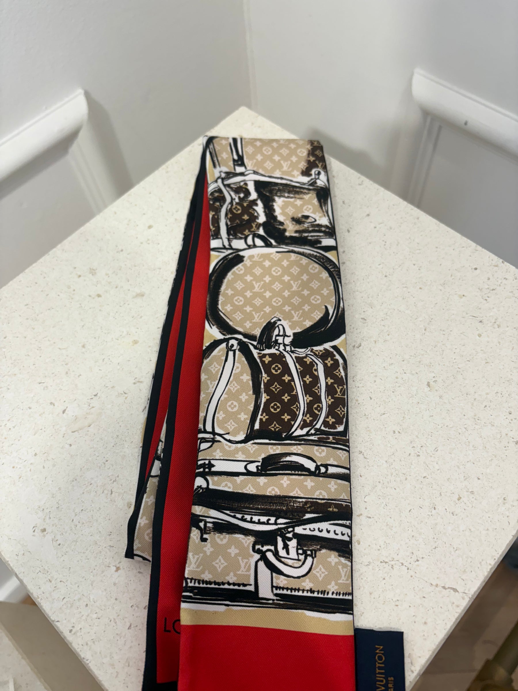 Louis Vuitton Silk Monogram Bandeau