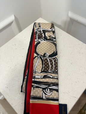 Louis Vuitton Silk Monogram Bandeau