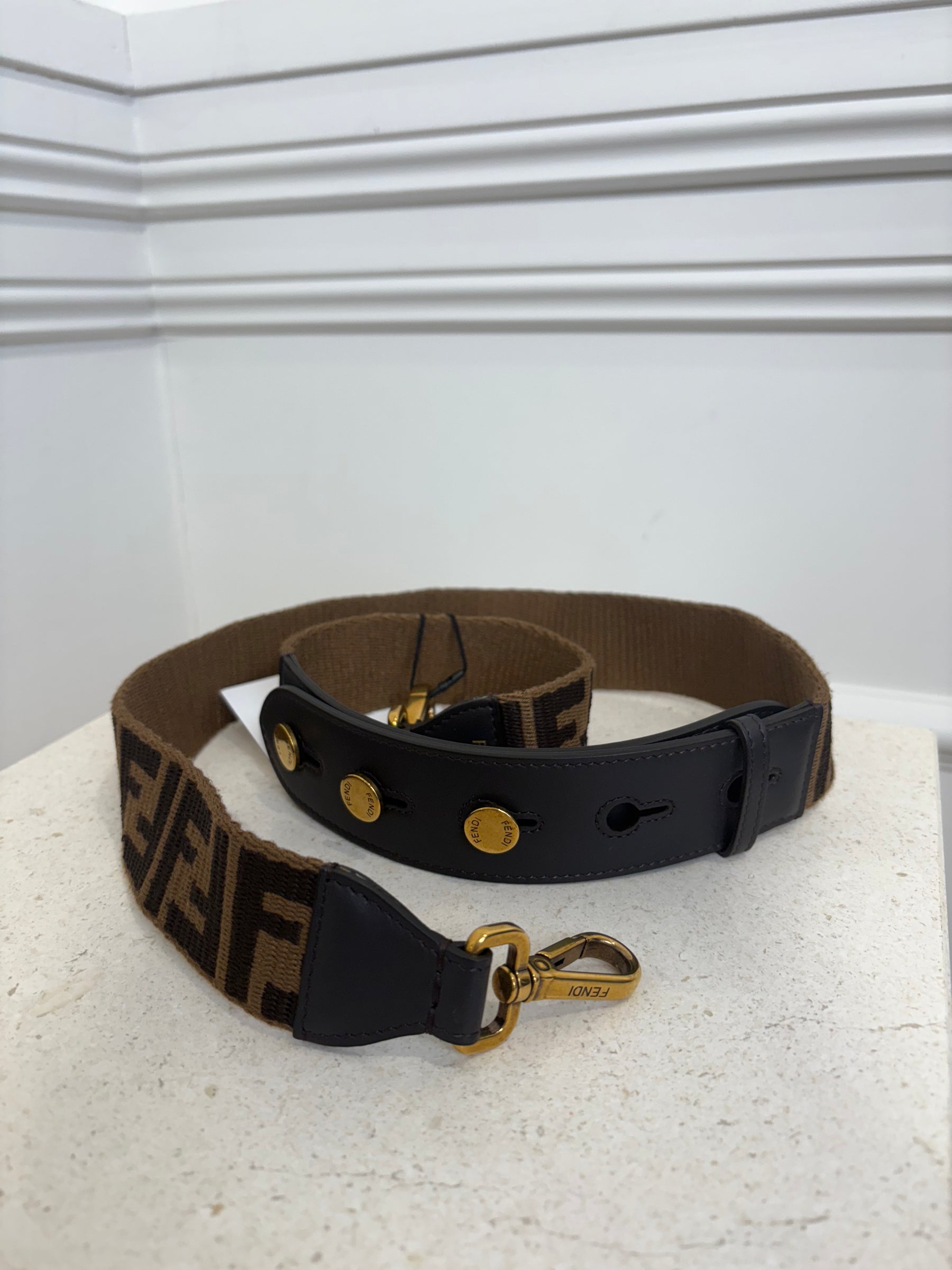 Fendi FF Logo Bag Strap