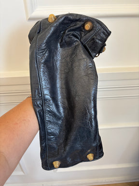 Balenciaga Navy City Bag
