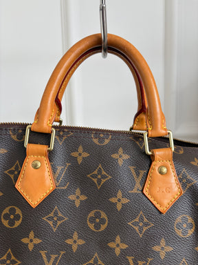 Louis Vuitton Canvas Monogram Speedy 35